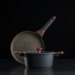 Stone 7 Parça Granit Tencere Seti  500.01.01.3330