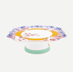 PİP Mavi Porselen Kek Standı 24 cm 51010030