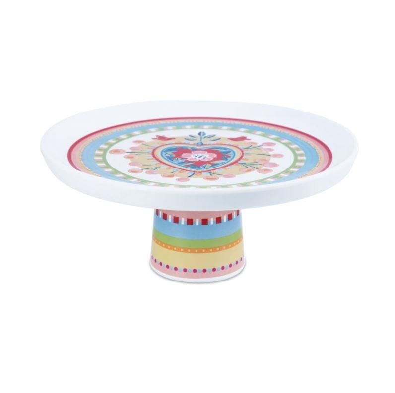 Baci Milano Mamma Mia Kalp Desenli Sunum Tabağı 21 cm x 7 cm CAK1.MAM01