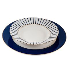 Jumbo Navy 24 Parça 6 Kişilik Yemek Takımı 500.02.23.0048