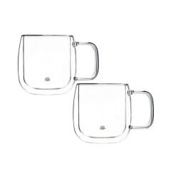 Glory 2li Double Wall Çift Cidarlı Kulplu Küçük Bardak 250 ml 500.01.01.7795