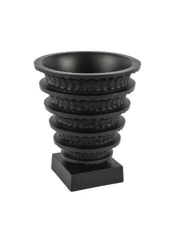 Siyah Metal Vazo 19x23cm P255.343927