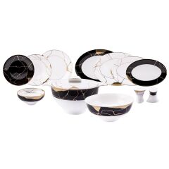 Marble 12 Kişilik 61 Parça Bone Yemek Takımı 500.01.01.4399