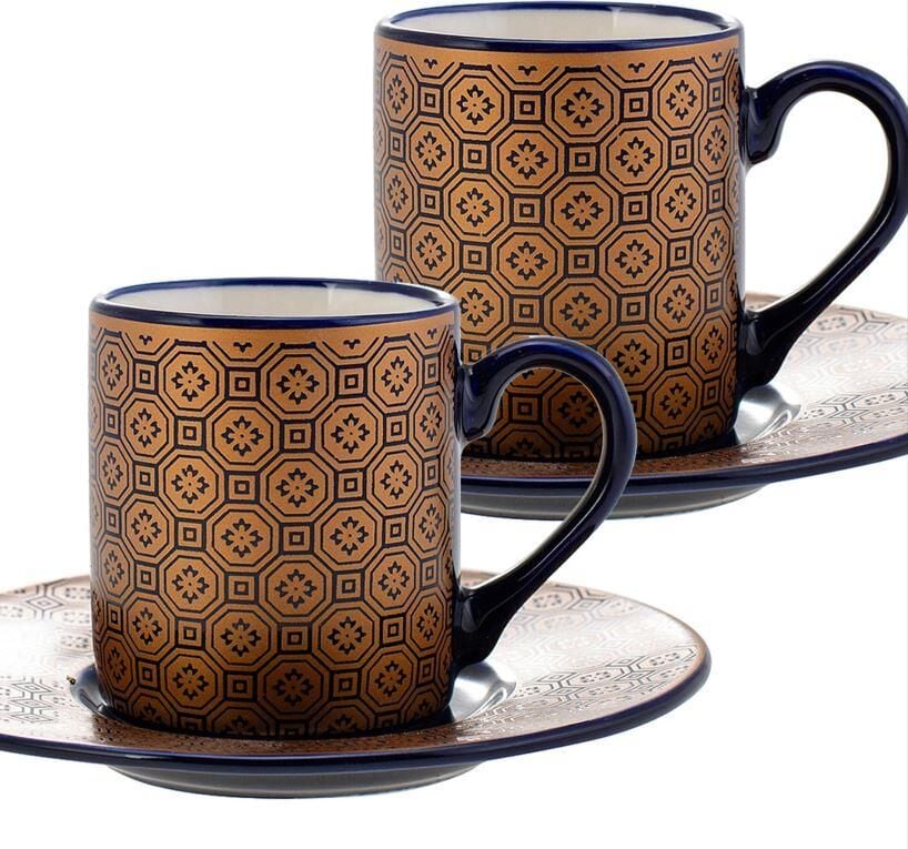 Jumbo Art Deco 2'li Kahve Fincan Takımı (Brj06) 500.01.01.5895