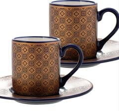 Jumbo Art Deco 2'li Kahve Fincan Takımı (Brj06) 500.01.01.5895