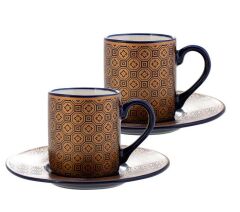 Jumbo Art Deco 2'li Kahve Fincan Takımı (Brj06) 500.01.01.5895