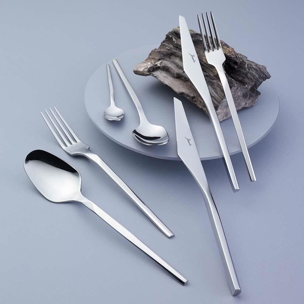 Jumbo 5100 Quartz 12 Kişilik 84 Parça Çatal Kaşık Bıçak Takımı  500.01.01.5632